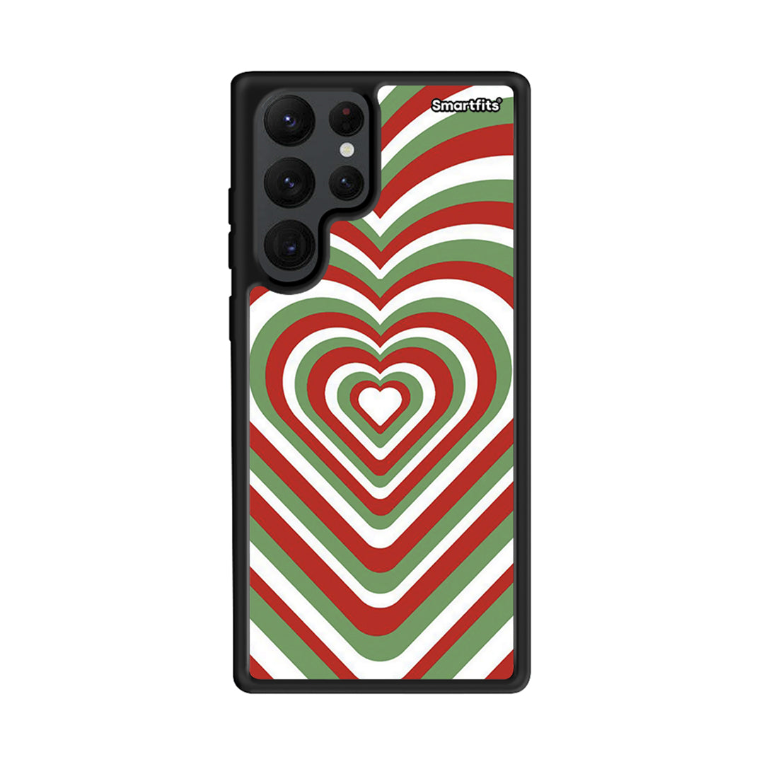 Christmas Hearts - Samsung Galaxy S22 Ultra Case