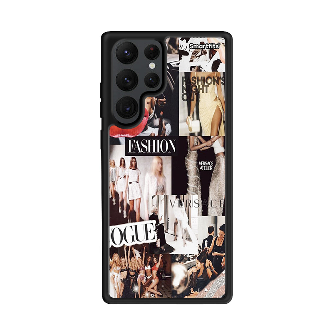 Collage Fashion - Samsung Galaxy S22 Ultra case