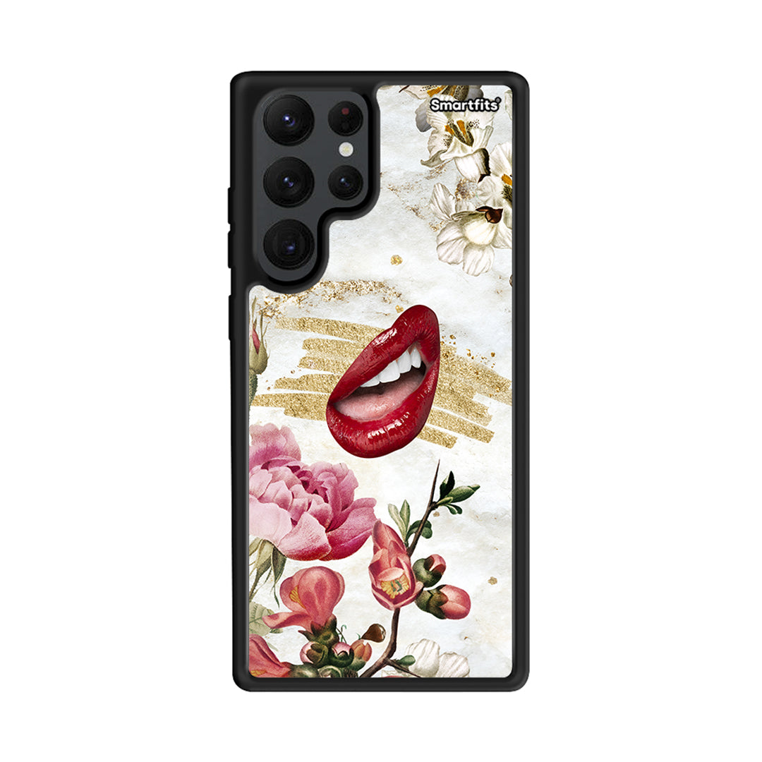 Red Lips - Samsung Galaxy S22 Ultra Case