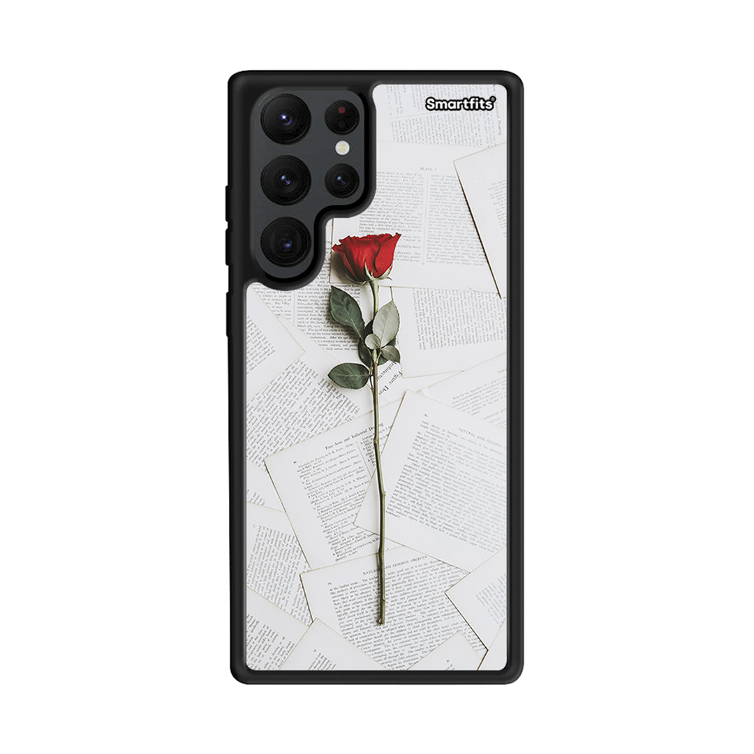 Red Rose - Samsung Galaxy S22 Ultra Case