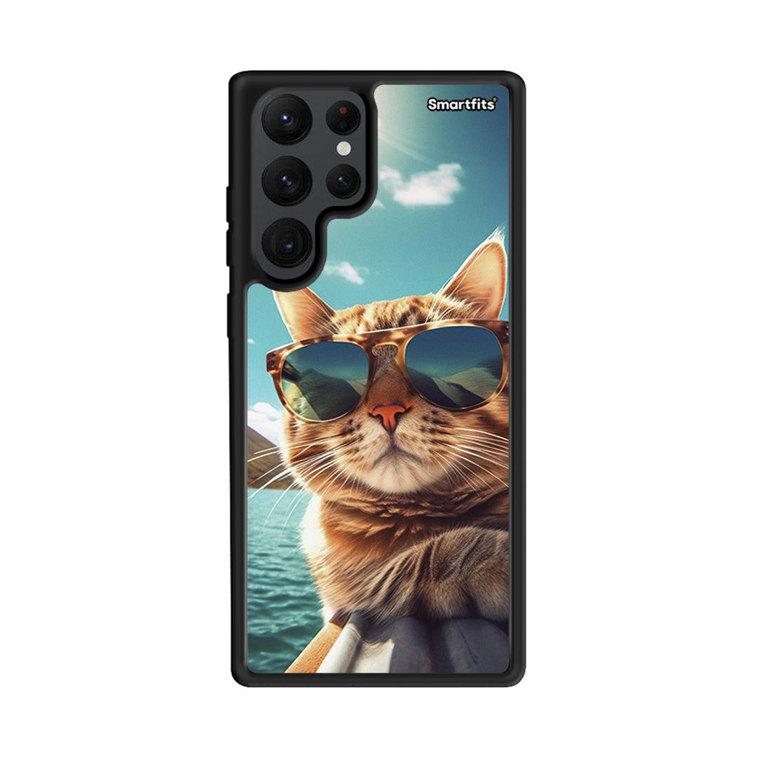 Summer Cat - Samsung Galaxy S22 Ultra Case