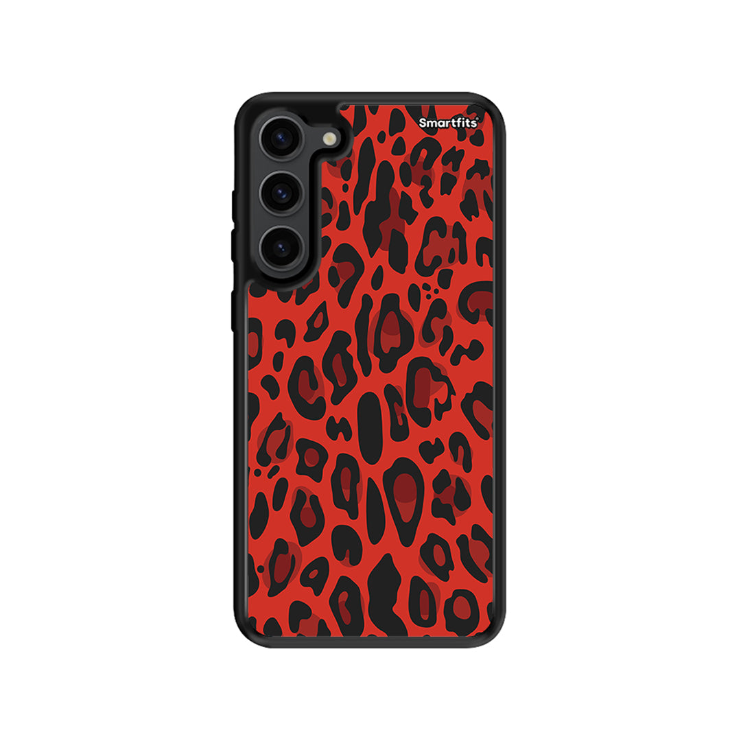 Animal Red Leopard - Samsung Galaxy S23 Plus case