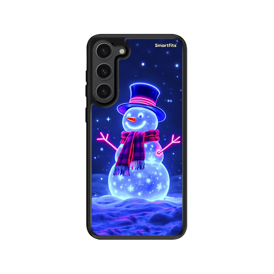 Christmas Neon Snowman - Samsung Galaxy S23 Plus θήκη