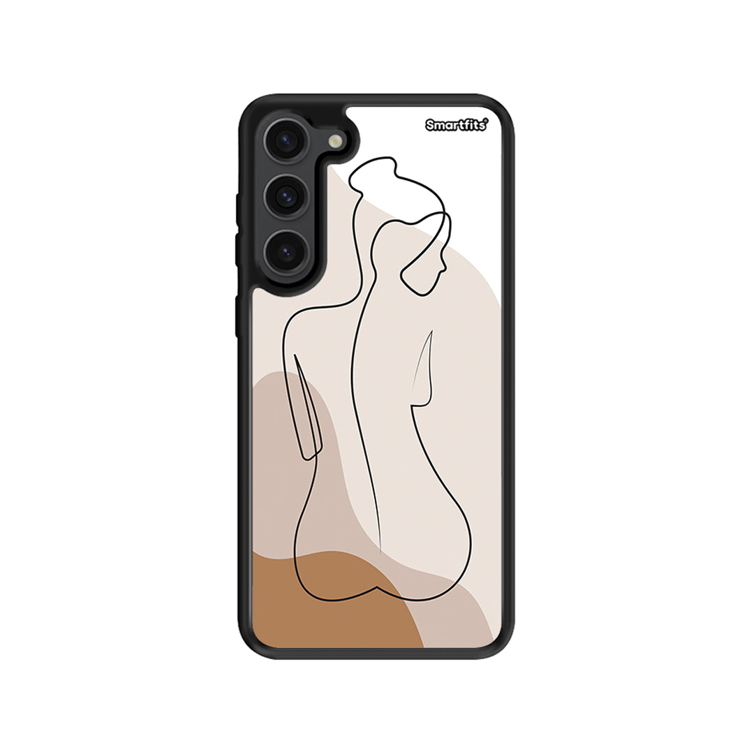 Lineart Woman - Samsung Galaxy S23 Plus case