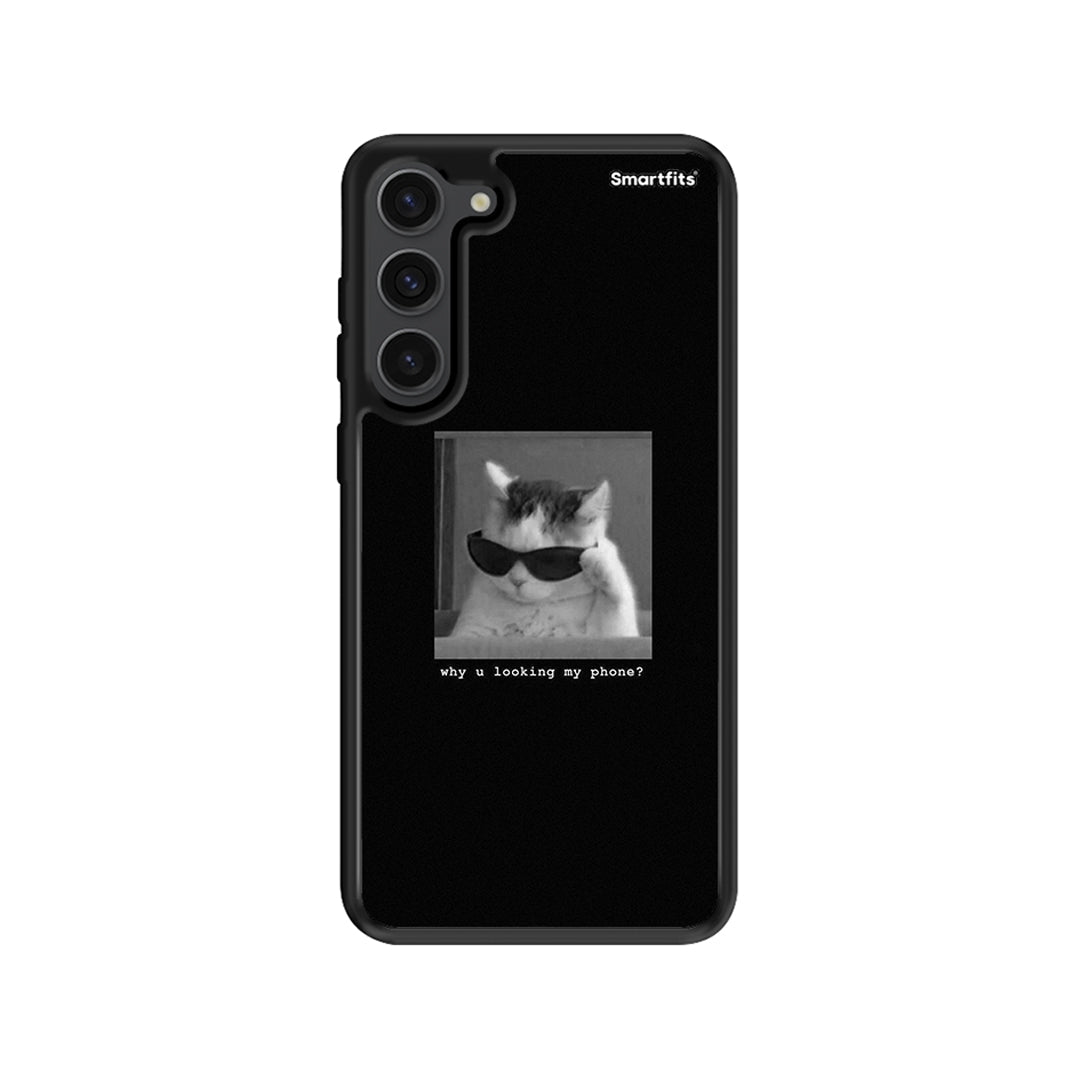 Meme Cat - Samsung Galaxy S23 Plus case