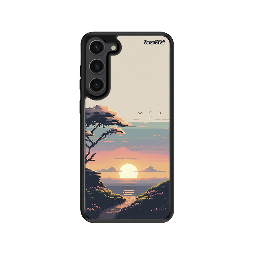 Pixel Sunset - Samsung Galaxy S23 Plus case