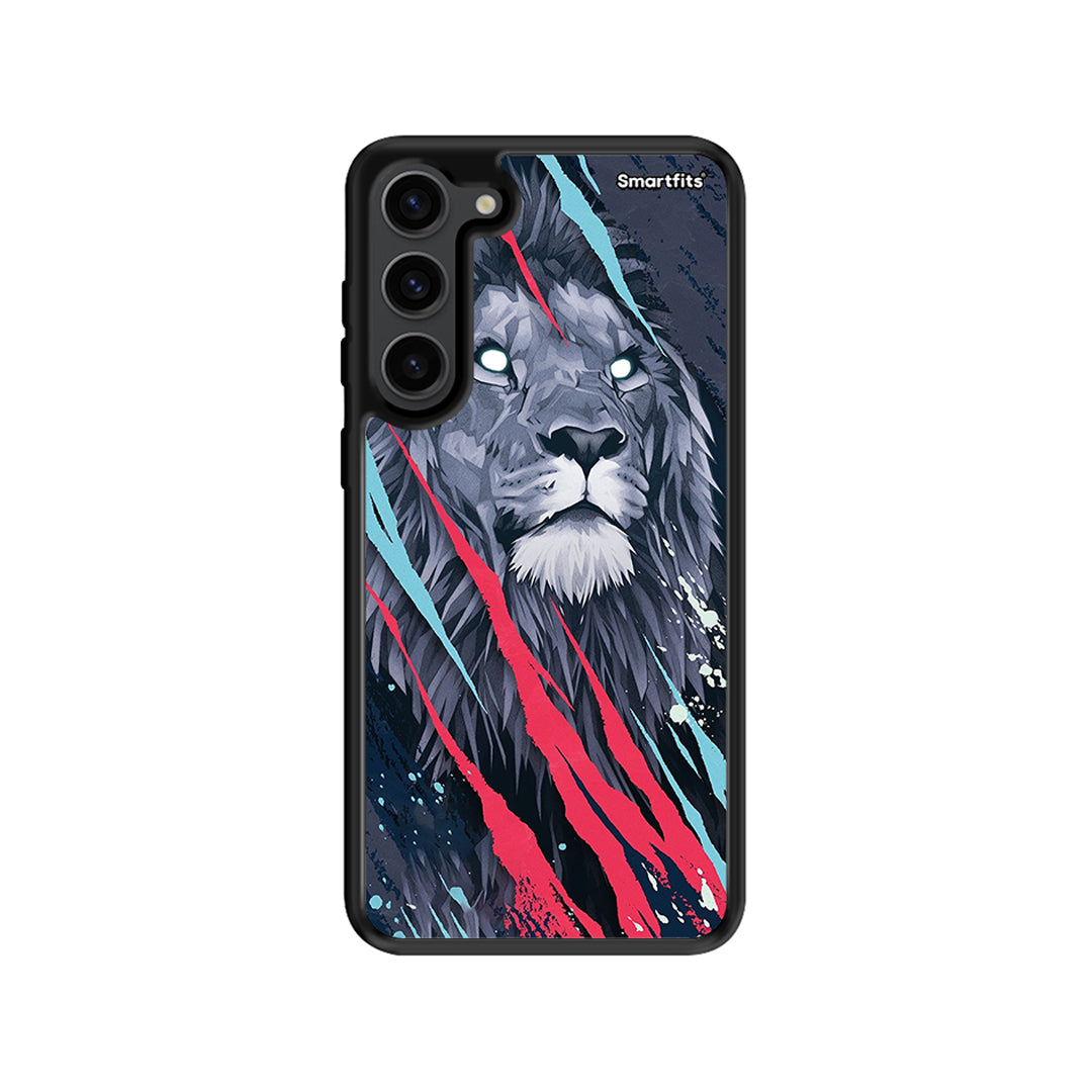 Popart Lion Designer - Samsung Galaxy S23 Plus case