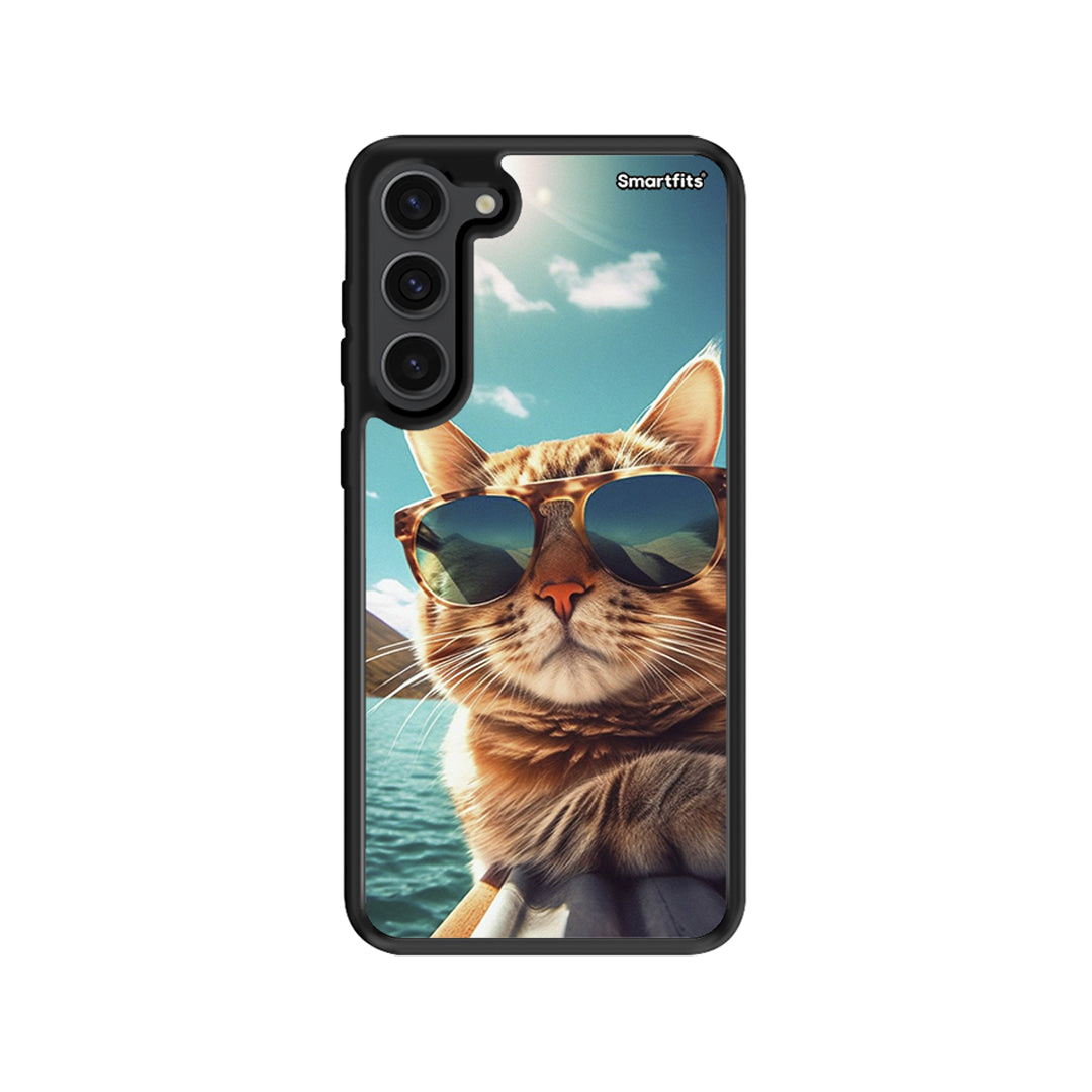 Summer Cat - Samsung Galaxy S23 Plus case