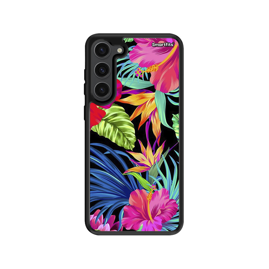 Tropical Flowers - Samsung Galaxy S23 Plus case