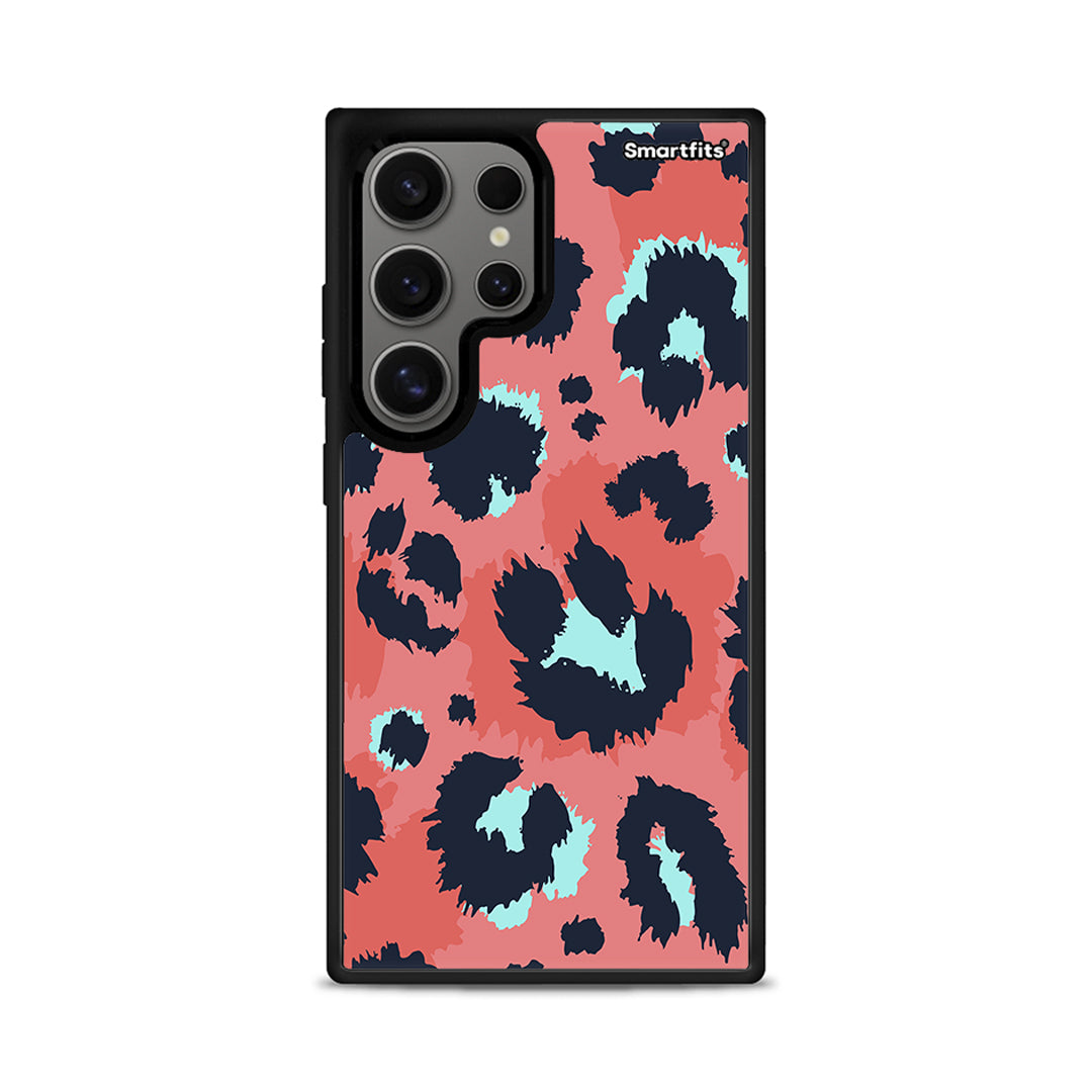 193 Animal Pink Leopard - Samsung Galaxy S24 Ultra θήκη