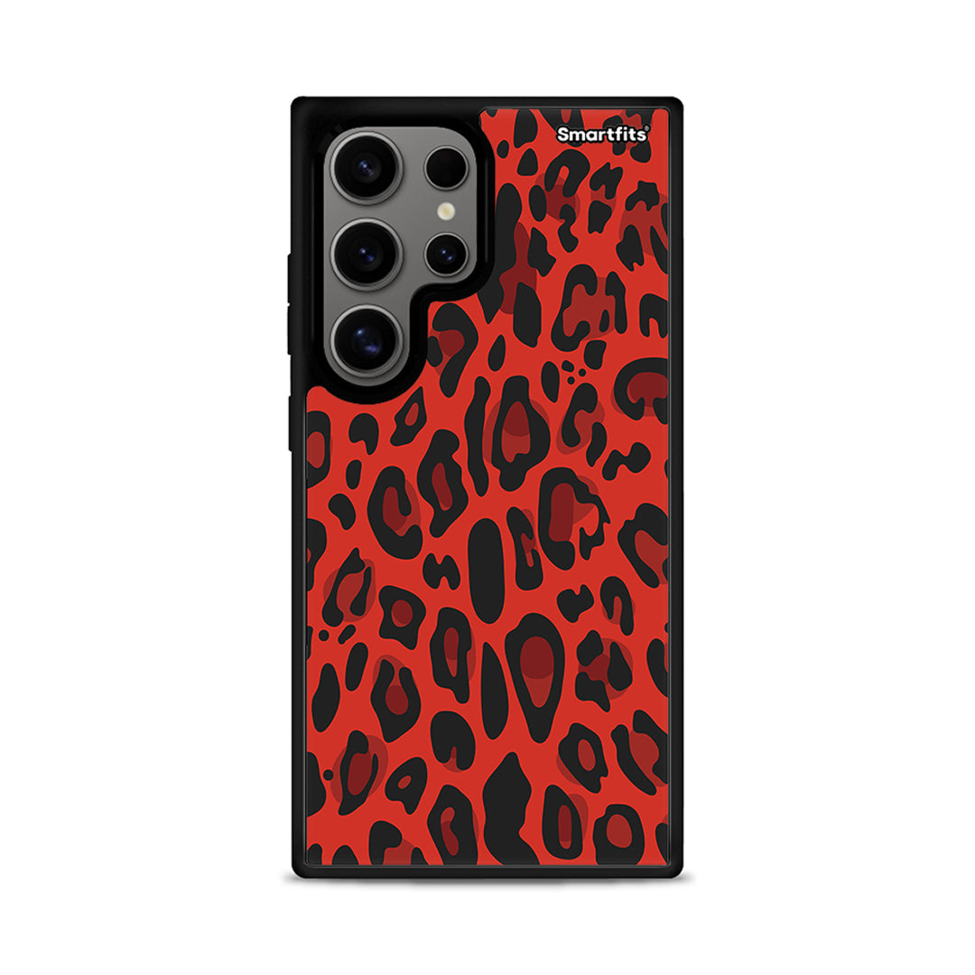 Animal Red Leopard - Samsung Galaxy S24 Ultra θήκη