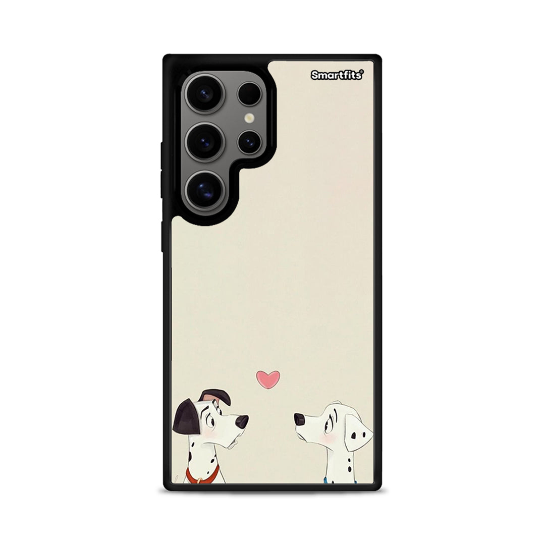 039 Dalmatians Love - Samsung Galaxy S24 Ultra θήκη