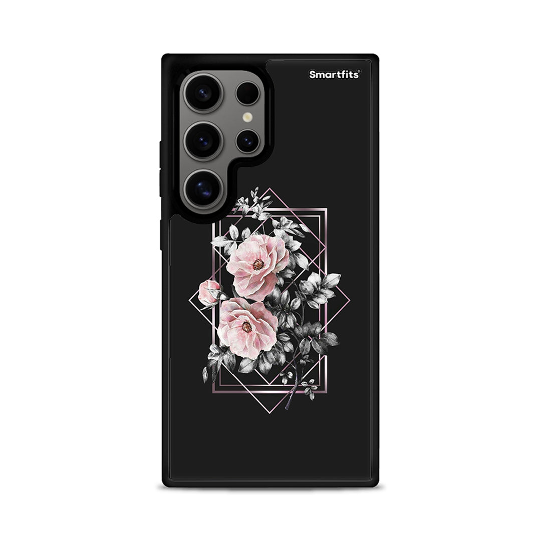 179 Flower Frame - Samsung Galaxy S24 Ultra θήκη