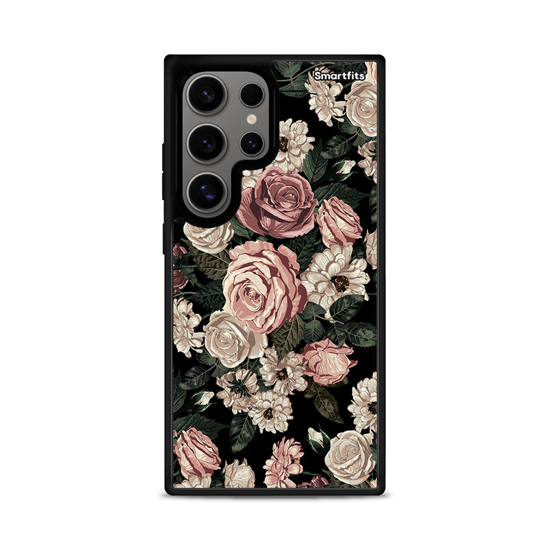 093 Flower Wild Roses - Samsung Galaxy S24 Ultra θήκη