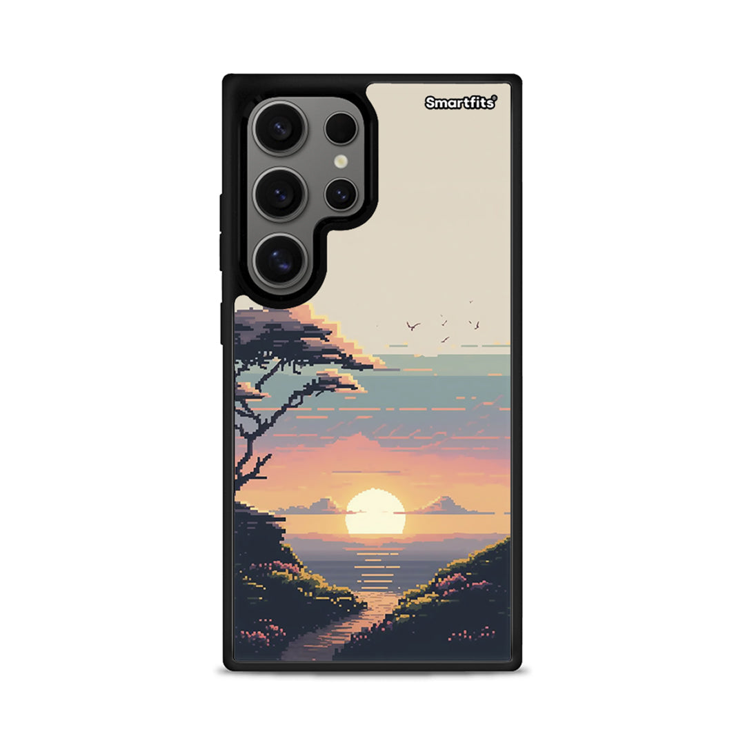 Pixel Sunset - Samsung Galaxy S24 Ultra θήκη