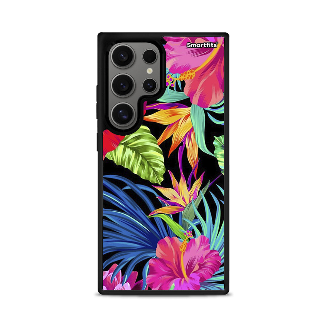 133 Tropical Flowers - Samsung Galaxy S24 Ultra θήκη