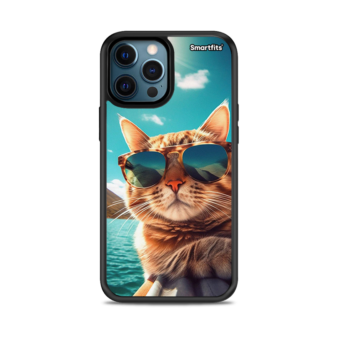 Summer Cat - iPhone 12 Pro case