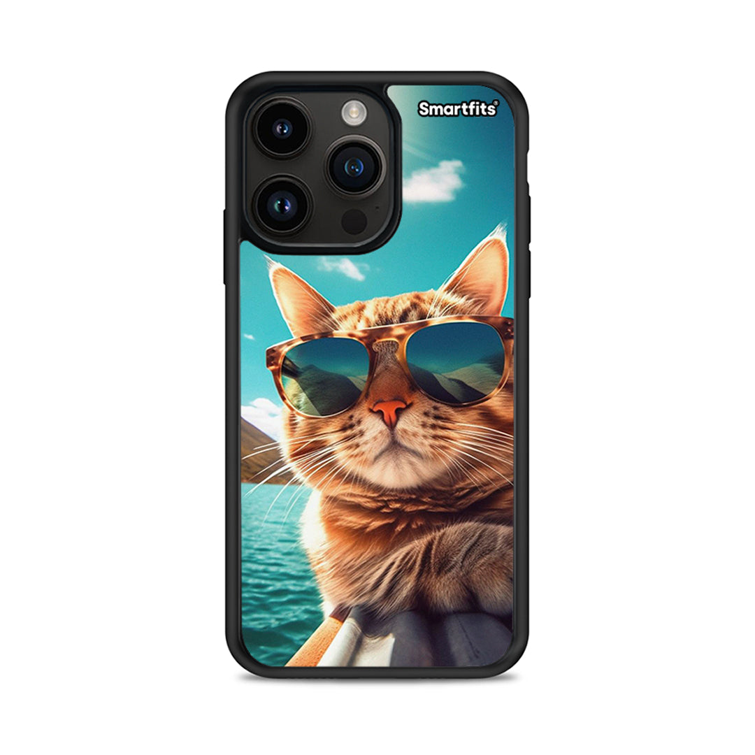 Summer Cat - iPhone 14 Pro max case