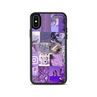 Thumbnail for Purple Aesthetic Collage - iPhone X / Xs θήκη