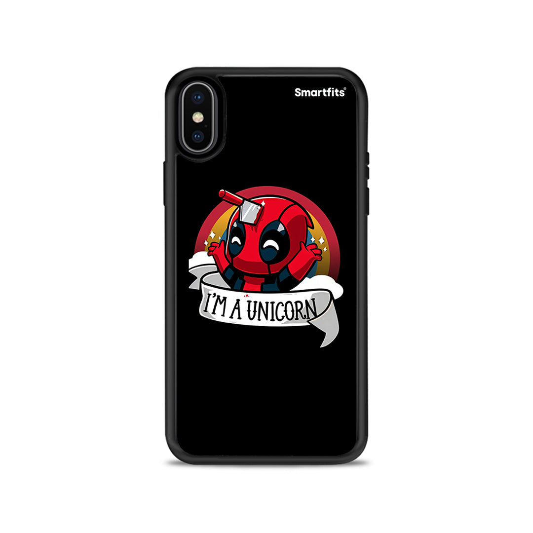 Unicorn Deadpool - iPhone X / Xs θήκη