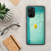 Thumbnail for Θήκη Realme 10 Yellow Duck από τη Smartfits με σχέδιο στο πίσω μέρος και μαύρο περίβλημα | Realme 10 Yellow Duck Case with Colorful Back and Black Bezels