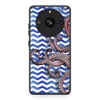 Thumbnail for Realme 11 Pro+ Chevron Devilfish θήκη από τη Smartfits με σχέδιο στο πίσω μέρος και μαύρο περίβλημα | Smartphone case with colorful back and black bezels by Smartfits