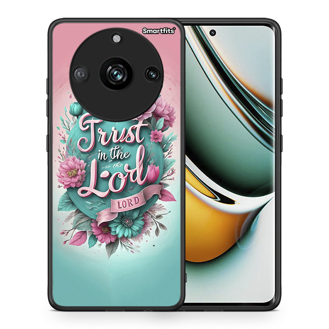 Θήκη Realme 11 Pro Lord Trust από τη Smartfits με σχέδιο στο πίσω μέρος και μαύρο περίβλημα | Realme 11 Pro Lord Trust case with colorful back and black bezels