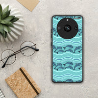 Thumbnail for Swimming Dolphins - Realme 11 Pro+ case