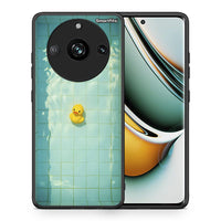 Thumbnail for Θήκη Realme 11 Pro+ Yellow Duck από τη Smartfits με σχέδιο στο πίσω μέρος και μαύρο περίβλημα | Realme 11 Pro+ Yellow Duck case with colorful back and black bezels