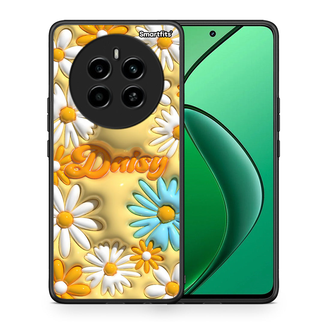 Θήκη Realme 12 4G / 12+ / 13 4G Bubble Daisies από τη Smartfits με σχέδιο στο πίσω μέρος και μαύρο περίβλημα | Realme 12 4G / 12+ / 13 4G Bubble Daisies case with colorful back and black bezels