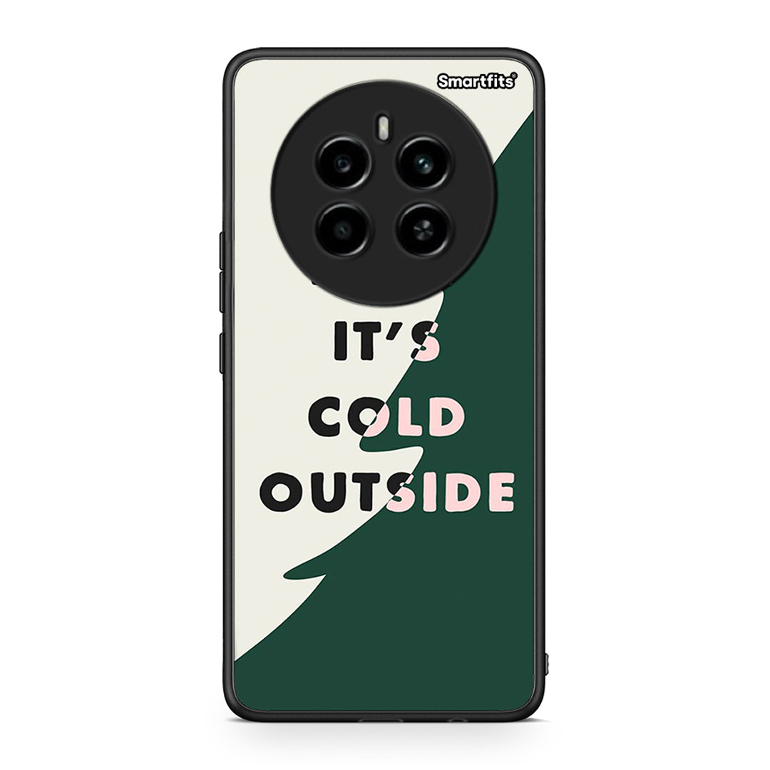 Realme 12 4G / 12+ / 13 4G Cold Outside θήκη από τη Smartfits με σχέδιο στο πίσω μέρος και μαύρο περίβλημα | Smartphone case with colorful back and black bezels by Smartfits