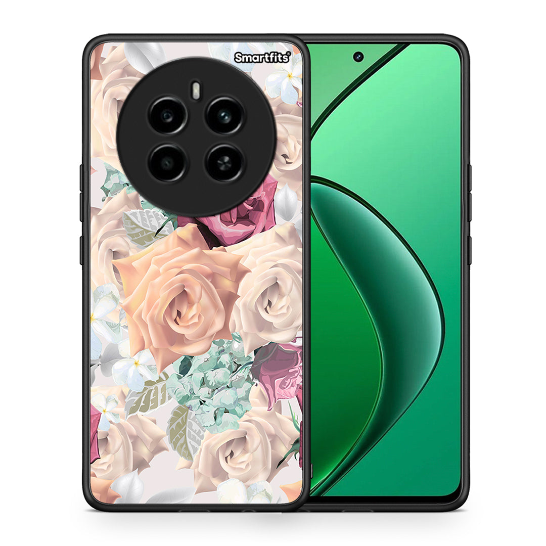 Θήκη Realme 12 4G / 12+ / 13 4G Bouquet Floral από τη Smartfits με σχέδιο στο πίσω μέρος και μαύρο περίβλημα | Realme 12 4G / 12+ / 13 4G Bouquet Floral case with colorful back and black bezels