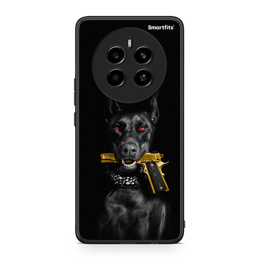 Realme 12 4G / 12+ / 13 4G Golden Gun Θήκη Αγίου Βαλεντίνου από τη Smartfits με σχέδιο στο πίσω μέρος και μαύρο περίβλημα | Smartphone case with colorful back and black bezels by Smartfits