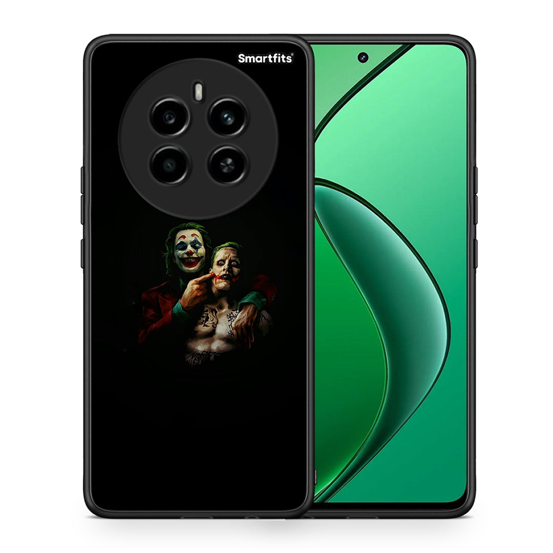 Θήκη Realme 12 4G / 12+ / 13 4G Clown Hero από τη Smartfits με σχέδιο στο πίσω μέρος και μαύρο περίβλημα | Realme 12 4G / 12+ / 13 4G Clown Hero case with colorful back and black bezels