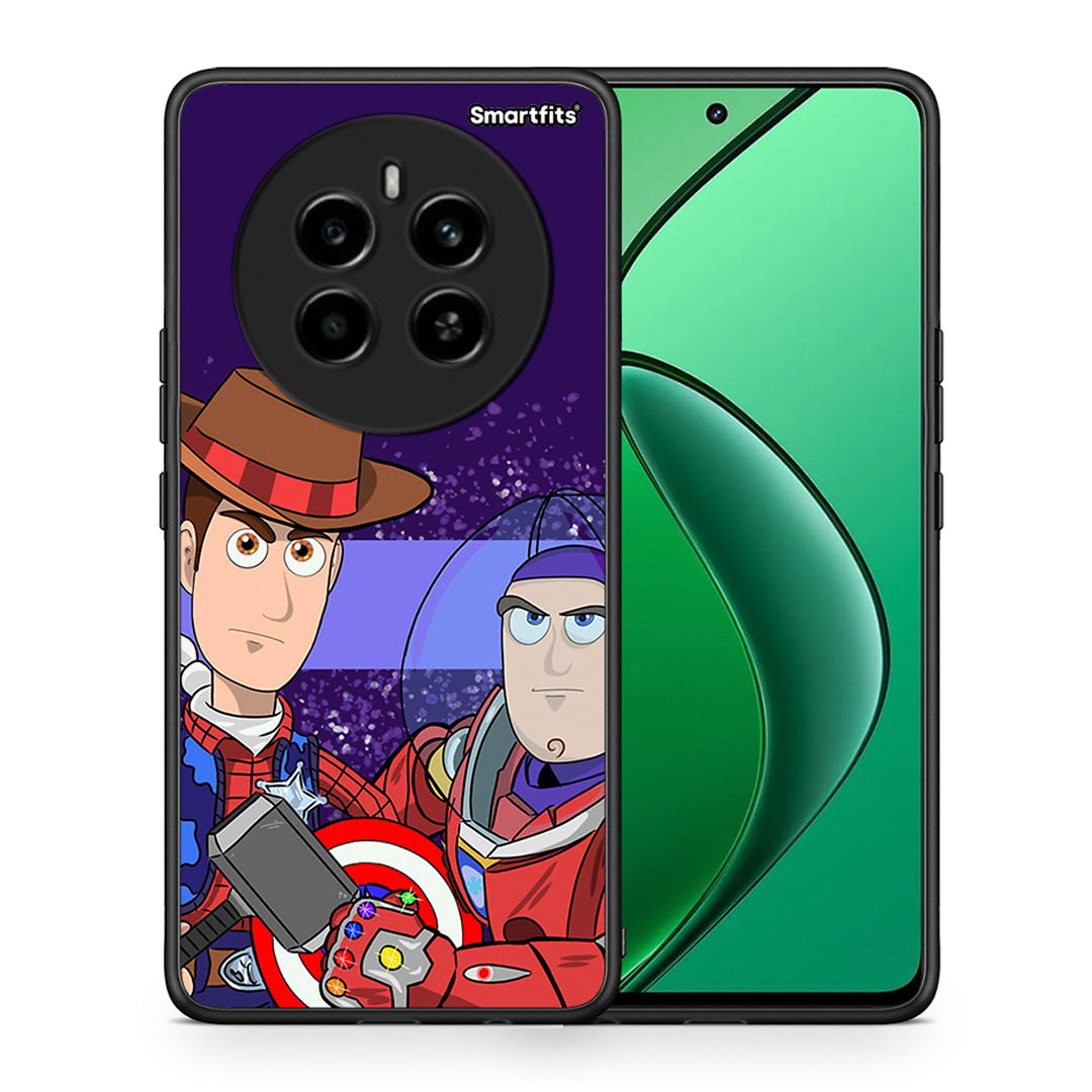 Θήκη Realme 12 4G / 12+ / 13 4G Infinity Story από τη Smartfits με σχέδιο στο πίσω μέρος και μαύρο περίβλημα | Realme 12 4G / 12+ / 13 4G Infinity Story case with colorful back and black bezels