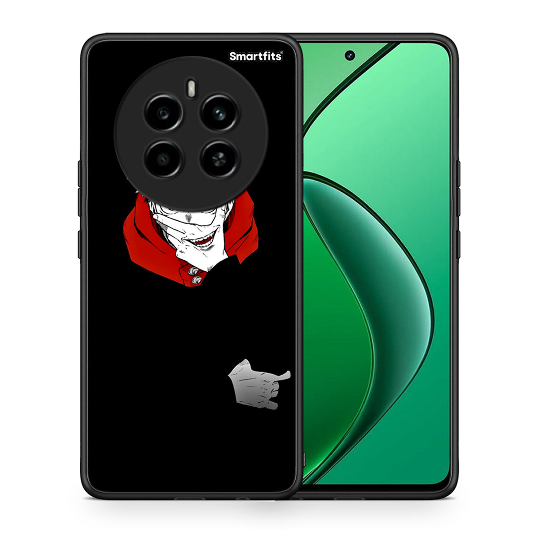 Θήκη Realme 12 4G / 12+ / 13 4G Itadori Anime από τη Smartfits με σχέδιο στο πίσω μέρος και μαύρο περίβλημα | Realme 12 4G / 12+ / 13 4G Itadori Anime case with colorful back and black bezels