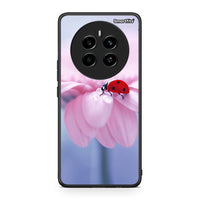 Thumbnail for Realme 12 4G / 12+ / 13 4G Ladybug Flower θήκη από τη Smartfits με σχέδιο στο πίσω μέρος και μαύρο περίβλημα | Smartphone case with colorful back and black bezels by Smartfits