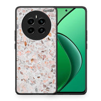 Thumbnail for Θήκη Realme 12 4G / 12+ / 13 4G Marble Terrazzo από τη Smartfits με σχέδιο στο πίσω μέρος και μαύρο περίβλημα | Realme 12 4G / 12+ / 13 4G Marble Terrazzo case with colorful back and black bezels