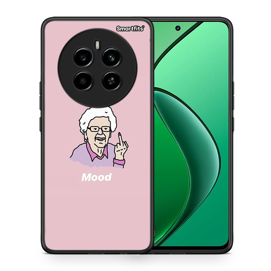 Θήκη Realme 12 4G / 12+ / 13 4G Mood PopArt από τη Smartfits με σχέδιο στο πίσω μέρος και μαύρο περίβλημα | Realme 12 4G / 12+ / 13 4G Mood PopArt case with colorful back and black bezels