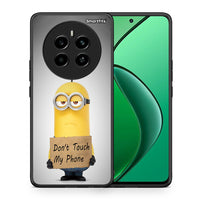 Thumbnail for Θήκη Realme 12 4G / 12+ / 13 4G Minion Text από τη Smartfits με σχέδιο στο πίσω μέρος και μαύρο περίβλημα | Realme 12 4G / 12+ / 13 4G Minion Text case with colorful back and black bezels