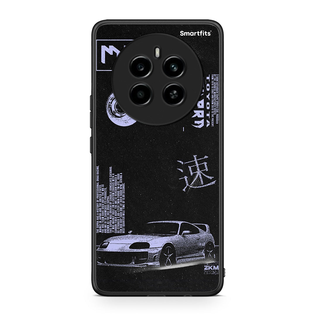 Realme 12 4G / 12+ / 13 4G Tokyo Drift Θήκη Αγίου Βαλεντίνου από τη Smartfits με σχέδιο στο πίσω μέρος και μαύρο περίβλημα | Smartphone case with colorful back and black bezels by Smartfits