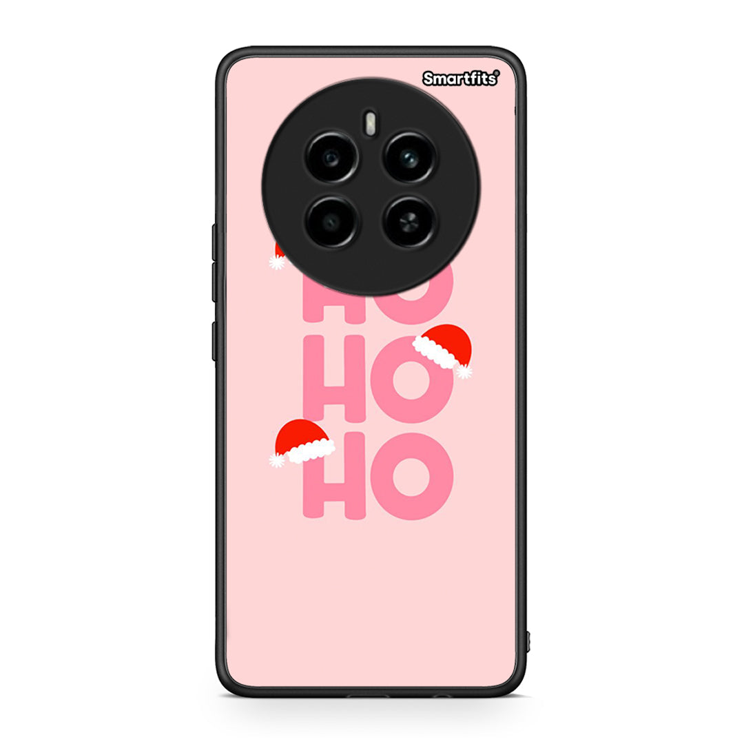 Realme 12 4G / 12+ / 13 4G Xmas Ho Ho Ho θήκη από τη Smartfits με σχέδιο στο πίσω μέρος και μαύρο περίβλημα | Smartphone case with colorful back and black bezels by Smartfits