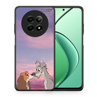 Thumbnail for Θήκη Realme 12 5G Lady And Tramp από τη Smartfits με σχέδιο στο πίσω μέρος και μαύρο περίβλημα | Realme 12 5G Lady And Tramp case with colorful back and black bezels