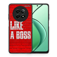 Thumbnail for Θήκη Realme 12 5G Like A Boss από τη Smartfits με σχέδιο στο πίσω μέρος και μαύρο περίβλημα | Realme 12 5G Like A Boss case with colorful back and black bezels