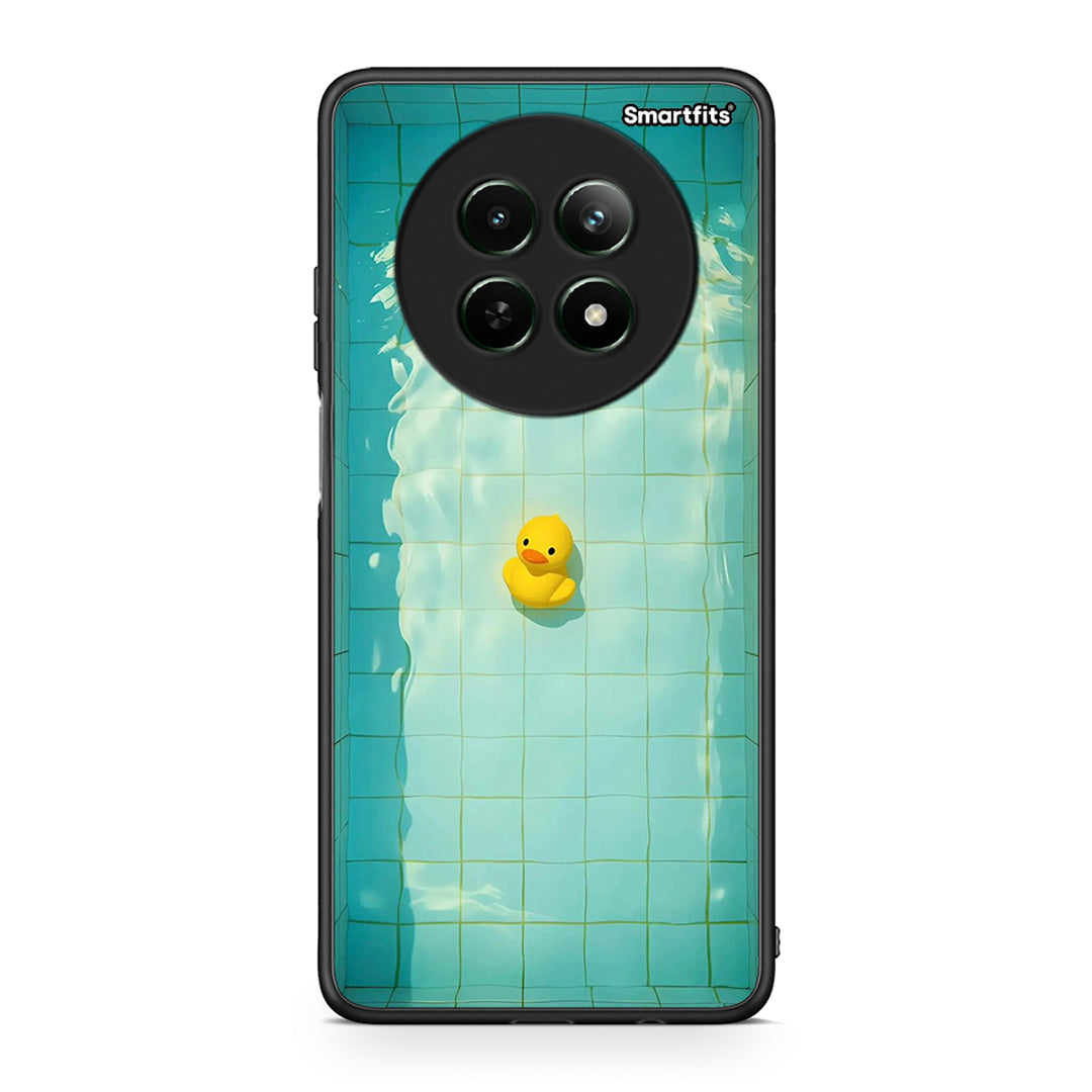 Realme 12 5G Yellow Duck θήκη από τη Smartfits με σχέδιο στο πίσω μέρος και μαύρο περίβλημα | Smartphone case with colorful back and black bezels by Smartfits