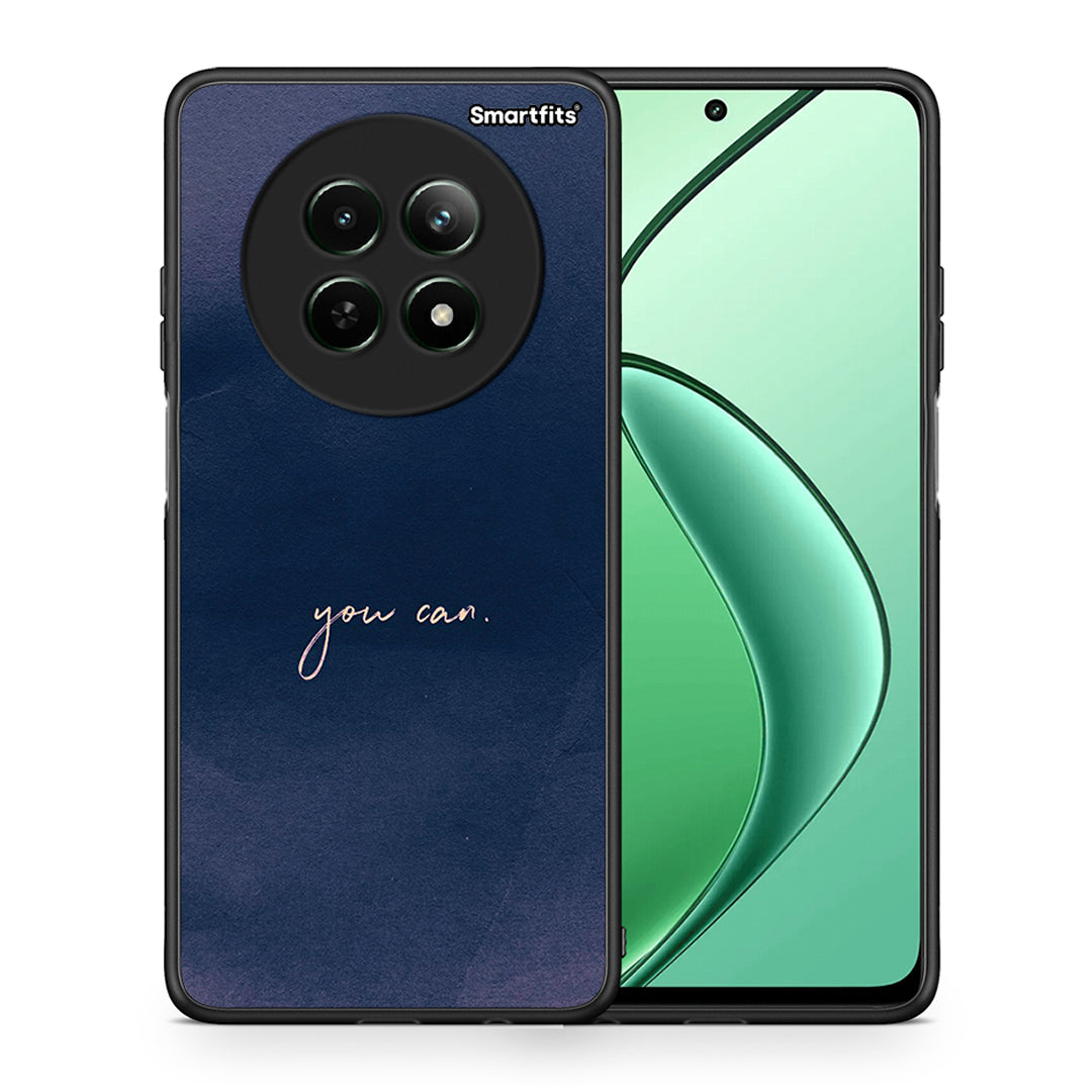 Θήκη Realme 12 5G You Can από τη Smartfits με σχέδιο στο πίσω μέρος και μαύρο περίβλημα | Realme 12 5G You Can case with colorful back and black bezels