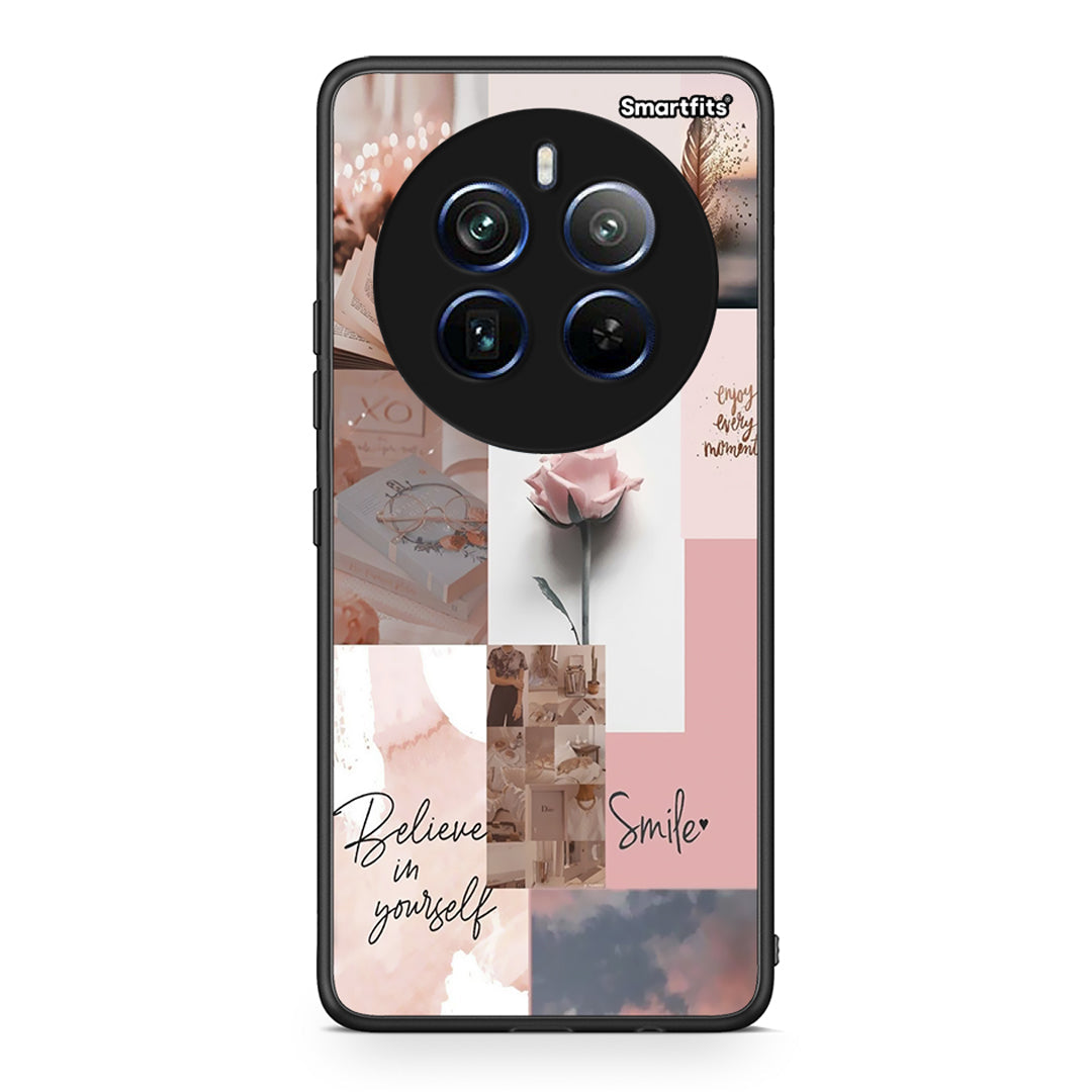 Realme 12 Pro 5G / 12 Pro+ Aesthetic Collage θήκη από τη Smartfits με σχέδιο στο πίσω μέρος και μαύρο περίβλημα | Smartphone case with colorful back and black bezels by Smartfits