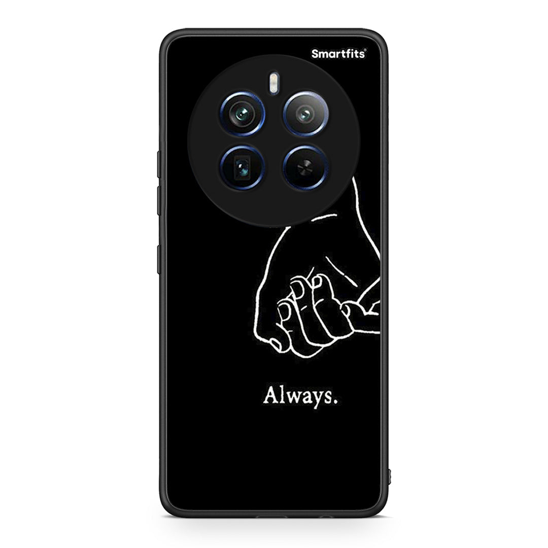 Realme 12 Pro 5G / 12 Pro+ Always & Forever 1 Θήκη Αγίου Βαλεντίνου από τη Smartfits με σχέδιο στο πίσω μέρος και μαύρο περίβλημα | Smartphone case with colorful back and black bezels by Smartfits