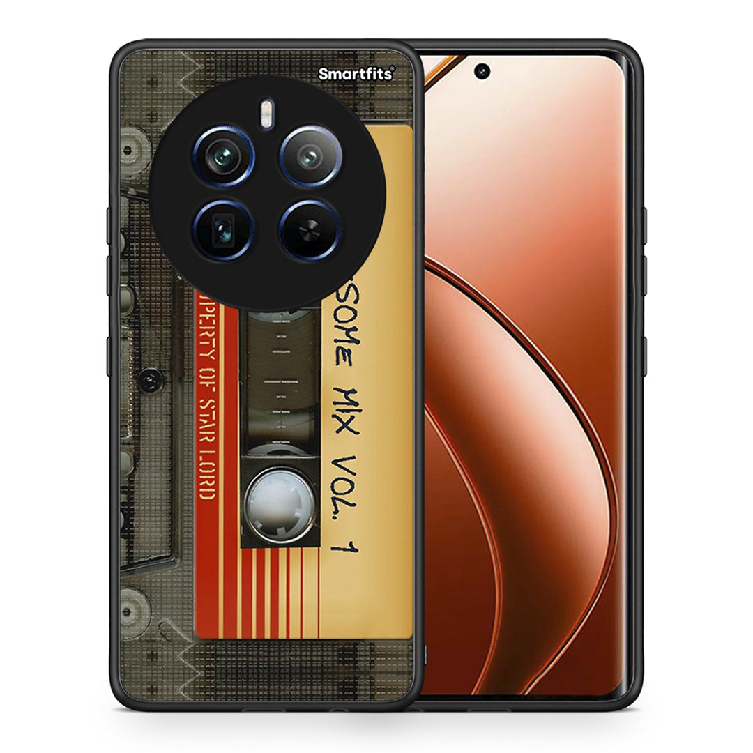 Θήκη Realme 12 Pro 5G / 12 Pro+ Awesome Mix από τη Smartfits με σχέδιο στο πίσω μέρος και μαύρο περίβλημα | Realme 12 Pro 5G / 12 Pro+ Awesome Mix case with colorful back and black bezels