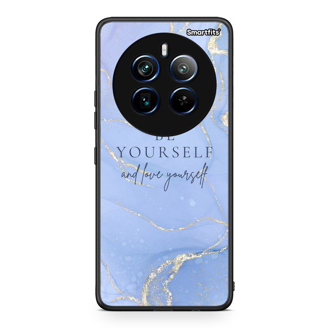 Realme 12 Pro 5G / 12 Pro+ Be Yourself θήκη από τη Smartfits με σχέδιο στο πίσω μέρος και μαύρο περίβλημα | Smartphone case with colorful back and black bezels by Smartfits